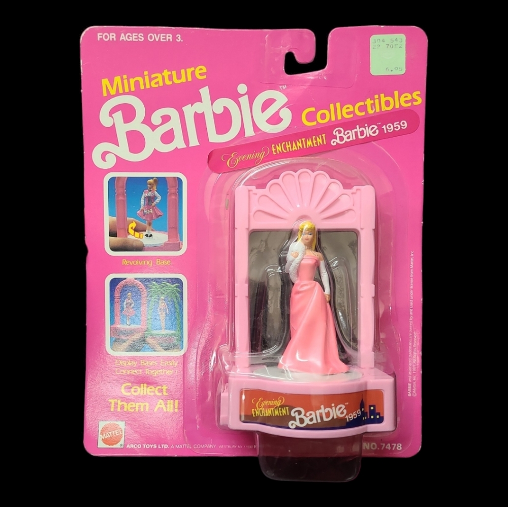 Vintage Miniature Barbie Collectibles "Evening Enchantment  Barbie 1959"